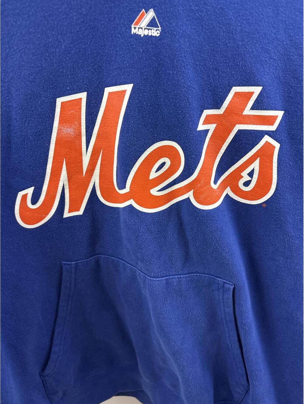 New York Mets Matt Harvey #33 Pullover Hoodie Sweatshirt Size Large Men’s MLB - Picture 2 of 6